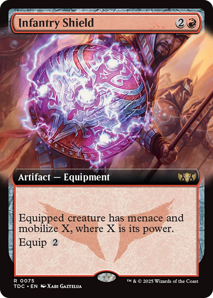 Magic: The Gathering - Infantry Shield - Tarkir: Dragonstorm Commander