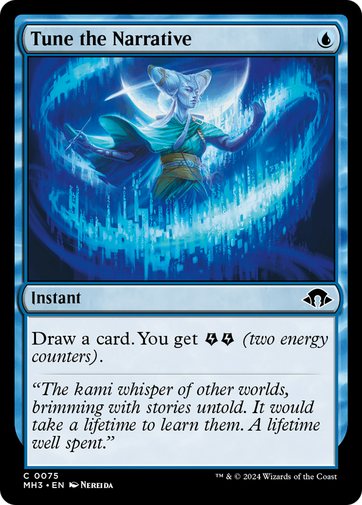 Magic: The Gathering - Tune the Narrative Foil - Modern Horizons 3