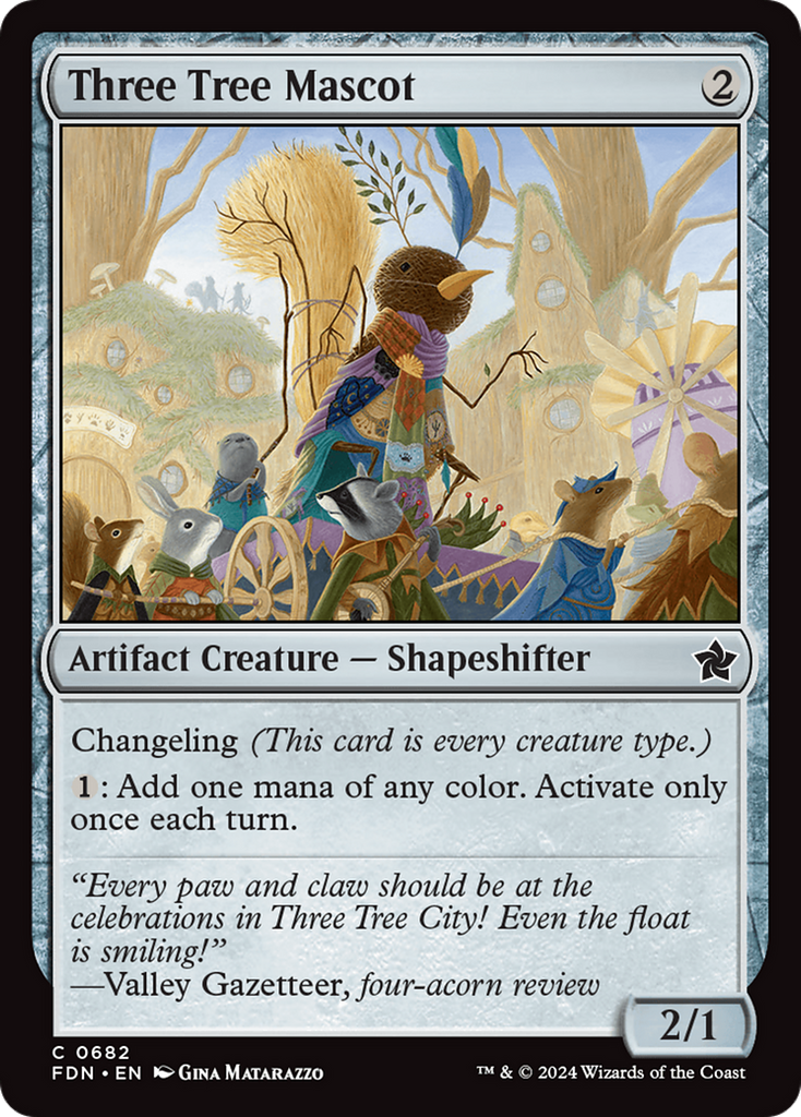 Magic: The Gathering - Three Tree Mascot - Foundations