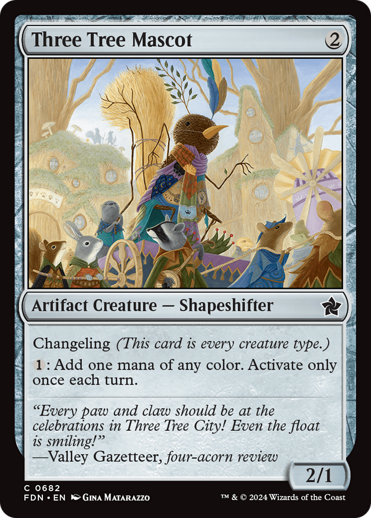 Magic: The Gathering - Three Tree Mascot - Foundations