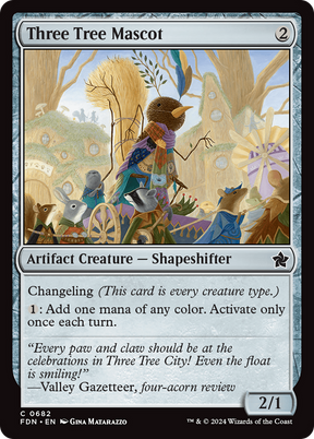 Magic: The Gathering - Three Tree Mascot - Foundations