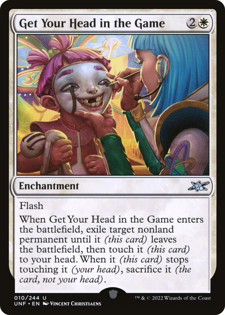 Magic: The Gathering - Get Your Head in the Game Foil - Unfinity