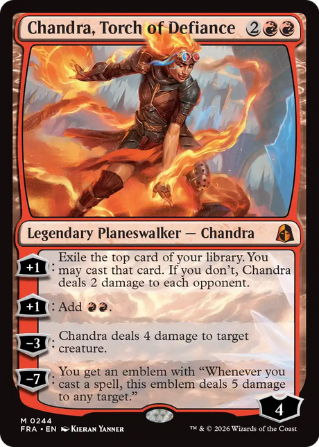Magic: The Gathering - Chandra, Torch of Defiance - Reality Fracture