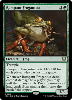 Magic: The Gathering - Rampant Frogantua - Modern Horizons 3 Commander