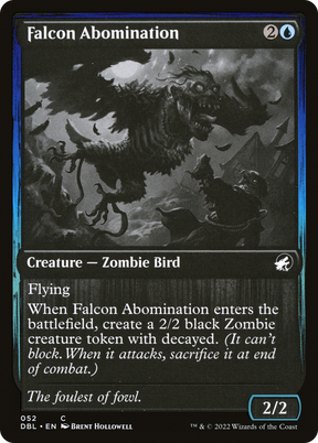 Magic: The Gathering - Falcon Abomination Foil - Innistrad: Double Feature