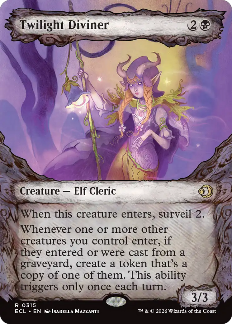 Magic: The Gathering - Twilight Diviner - Lorwyn Eclipsed