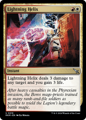 Magic: The Gathering - Lightning Helix - Murders at Karlov Manor