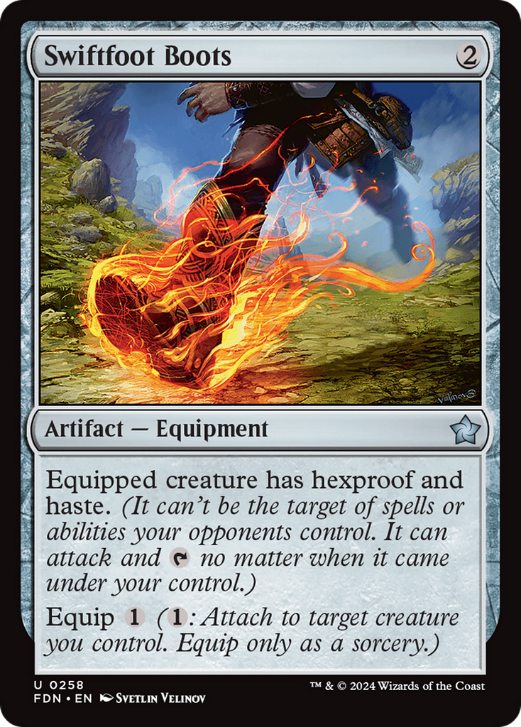 Magic: The Gathering - Swiftfoot Boots - Foundations