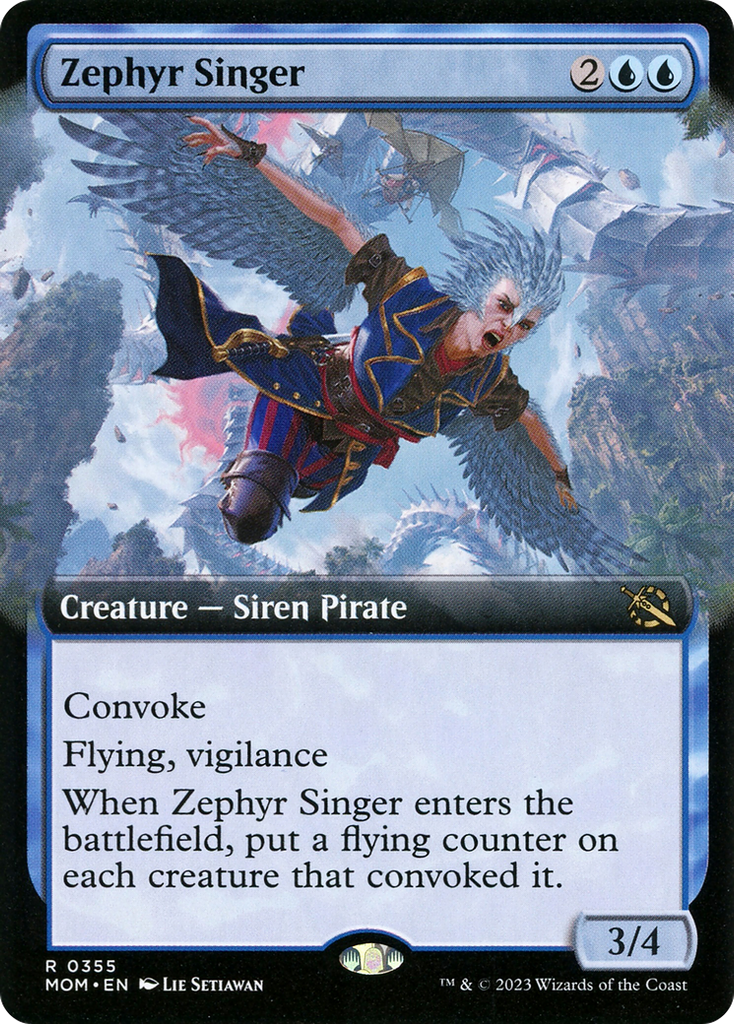 Magic: The Gathering - Zephyr Singer Foil - March of the Machine