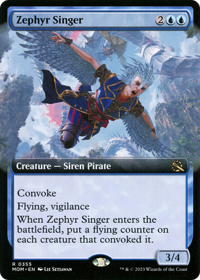 Magic: The Gathering - Zephyr Singer - March of the Machine