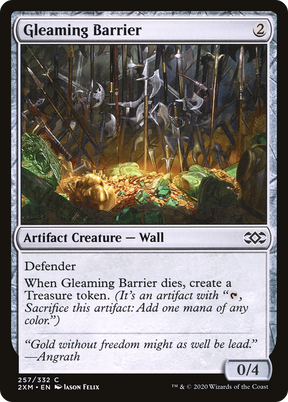 Magic: The Gathering - Gleaming Barrier Foil - Double Masters