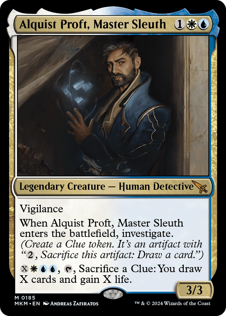 Magic: The Gathering - Alquist Proft, Master Sleuth Foil - Murders at Karlov Manor