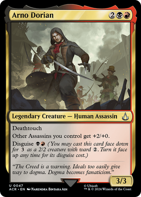 Magic: The Gathering - Arno Dorian Foil - Assassin's Creed