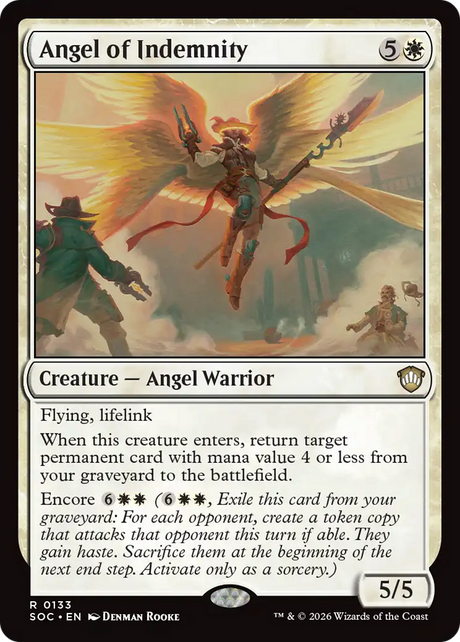 Magic: The Gathering - Angel of Indemnity - Secrets of Strixhaven Commander