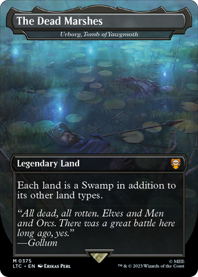 Magic: The Gathering - Urborg, Tomb of Yawgmoth - Tales of Middle-earth Commander