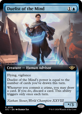 Magic: The Gathering - Duelist of the Mind Foil - Outlaws of Thunder Junction