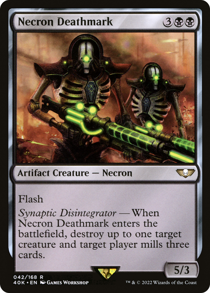 Magic: The Gathering - Necron Deathmark - Warhammer 40000 Commander