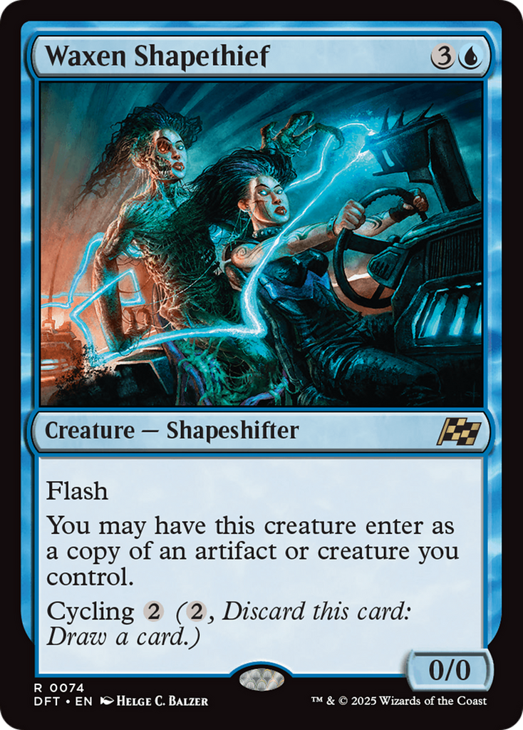 Magic: The Gathering - Waxen Shapethief - Aetherdrift