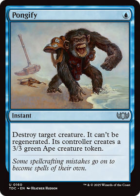 Magic: The Gathering - Pongify - Tarkir: Dragonstorm Commander