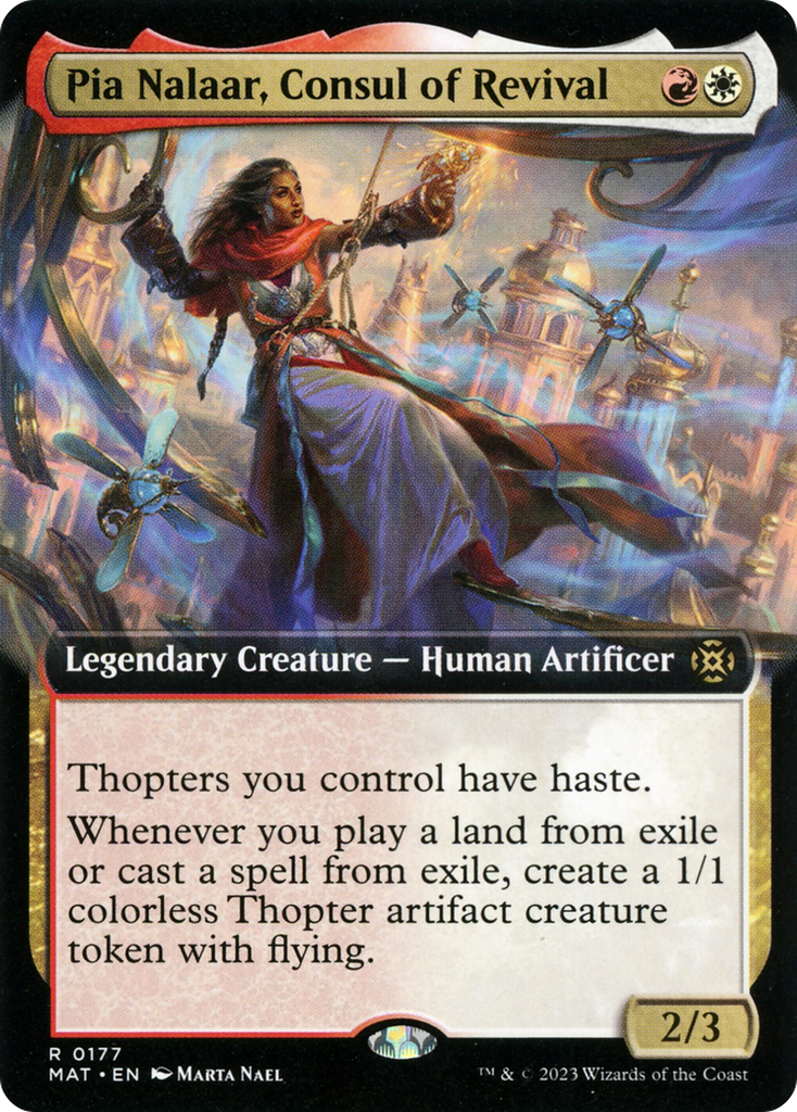 Magic: The Gathering - Pia Nalaar, Consul of Revival - March of the Machine: The Aftermath