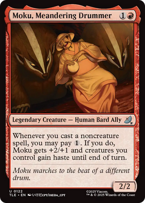 Magic: The Gathering - Moku, Meandering Drummer - Avatar: The Last Airbender Eternal