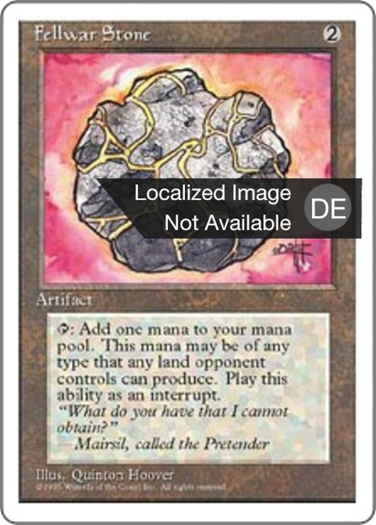 Magic: The Gathering - Fellwarstein - Fourth Edition