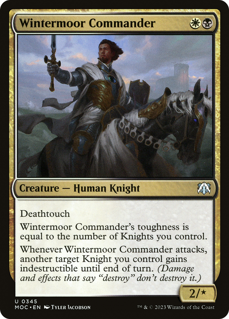 Magic: The Gathering - Wintermoor Commander - March of the Machine Commander