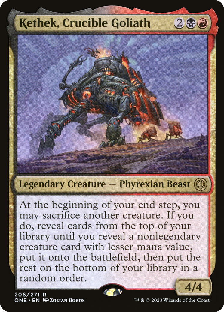 Magic: The Gathering - Kethek, Crucible Goliath - Phyrexia: All Will Be One