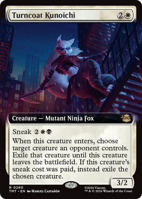 Magic: The Gathering - Turncoat Kunoichi - Teenage Mutant Ninja Turtles