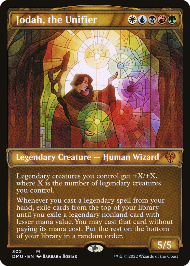 Magic: The Gathering - Jodah, the Unifier Foil - Dominaria United