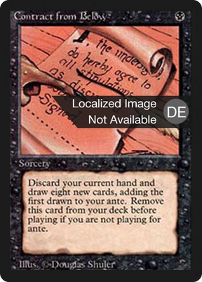 Magic: The Gathering - Vertrag mit der Unterwelt - Foreign Black Border
