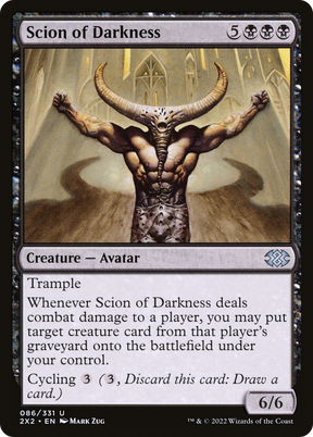 Magic: The Gathering - Scion of Darkness Foil - Double Masters 2022