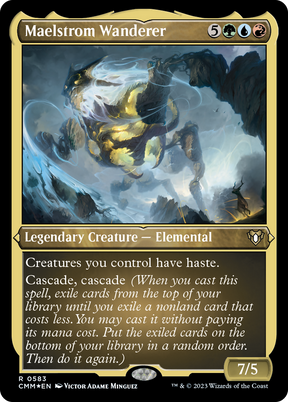 Magic: The Gathering - Maelstrom Wanderer Foil - Commander Masters