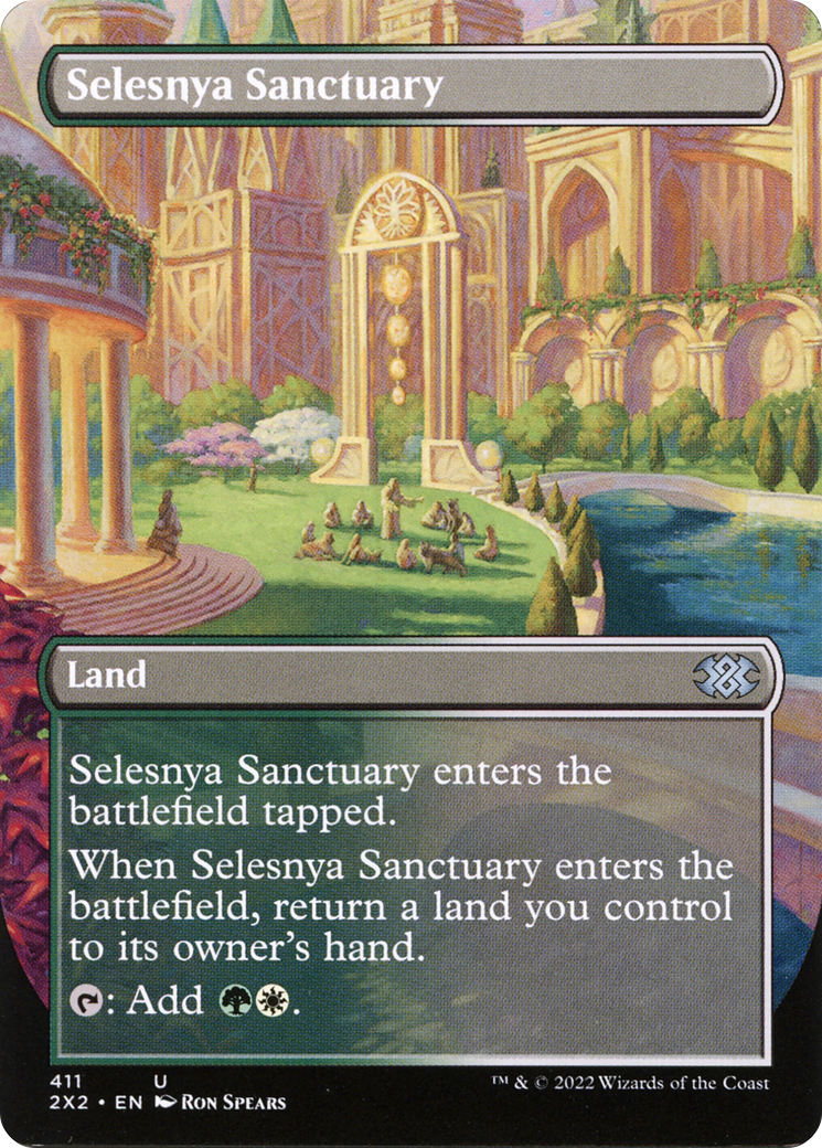 Magic: The Gathering - Selesnya Sanctuary - Double Masters 2022