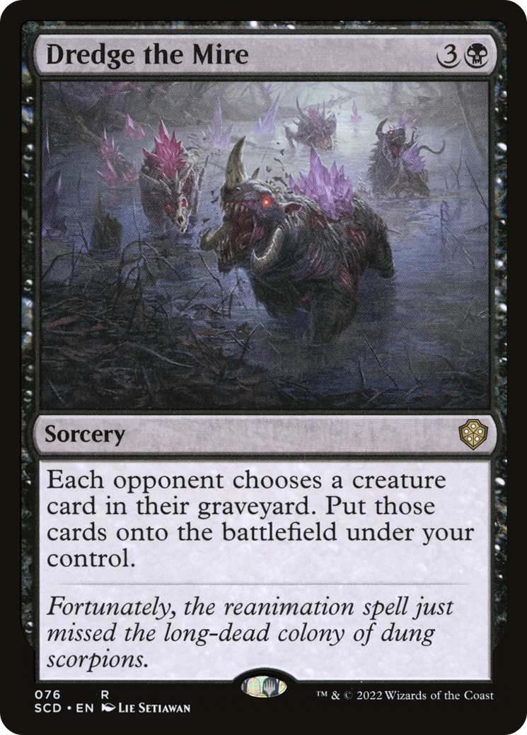 Magic: The Gathering - Dredge the Mire - Starter Commander Decks