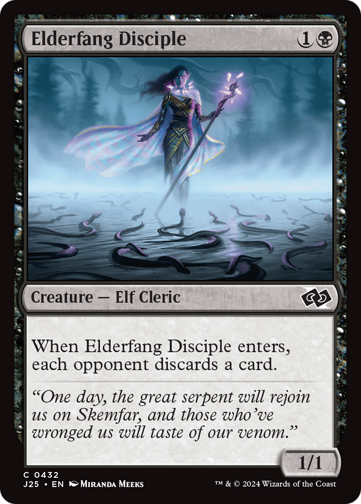 Magic: The Gathering - Elderfang Disciple - Foundations Jumpstart