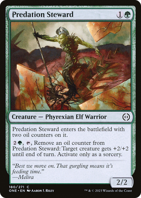 Magic: The Gathering - Predation Steward - Phyrexia: All Will Be One