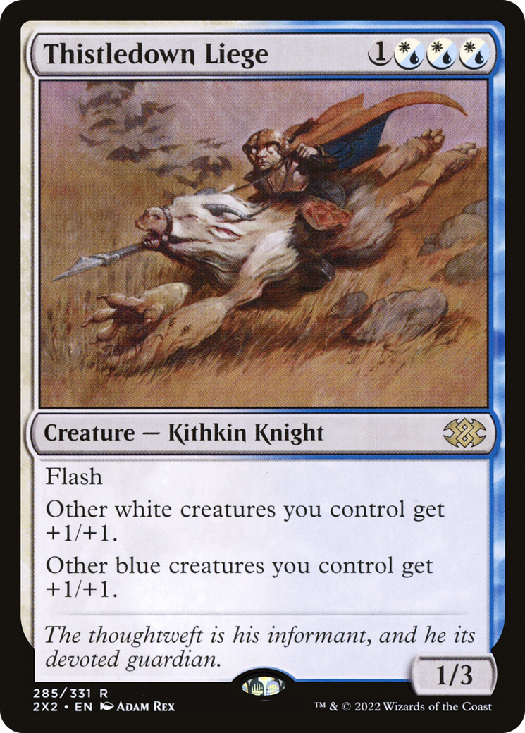 Magic: The Gathering - Thistledown Liege - Double Masters 2022