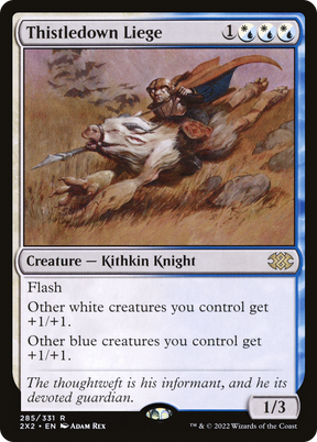 Magic: The Gathering - Thistledown Liege - Double Masters 2022
