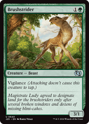 Magic: The Gathering - Brushstrider - Foundations Jumpstart