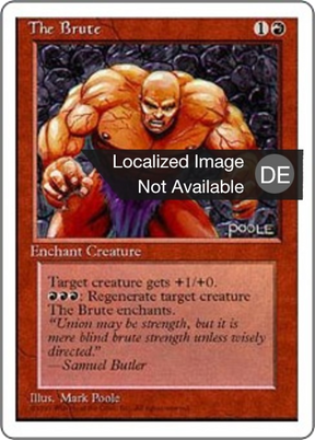Magic: The Gathering - Die Bestie - Fourth Edition