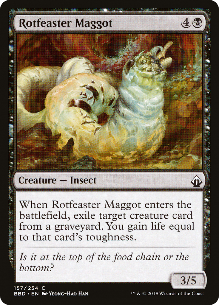 Magic: The Gathering - Rotfeaster Maggot Foil - Battlebond