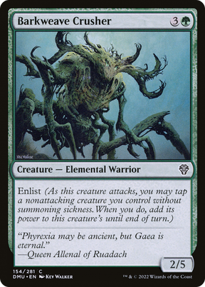Magic: The Gathering - Barkweave Crusher - Dominaria United