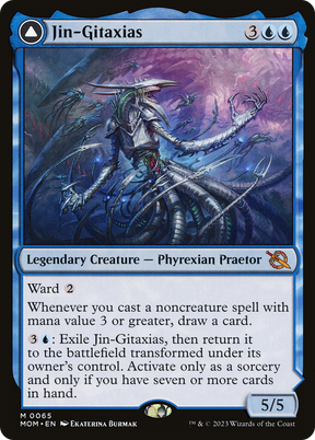 Magic: The Gathering - Jin-Gitaxias // The Great Synthesis Foil - March of the Machine
