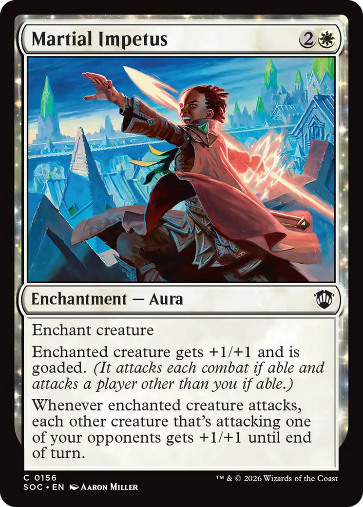 Magic: The Gathering - Martial Impetus - Secrets of Strixhaven Commander