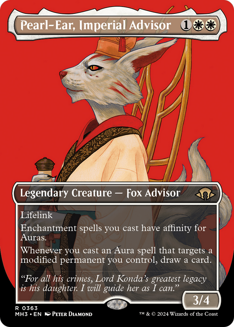 Magic: The Gathering - Pearl-Ear, Imperial Advisor Foil - Modern Horizons 3