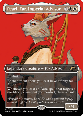 Magic: The Gathering - Pearl-Ear, Imperial Advisor Foil - Modern Horizons 3