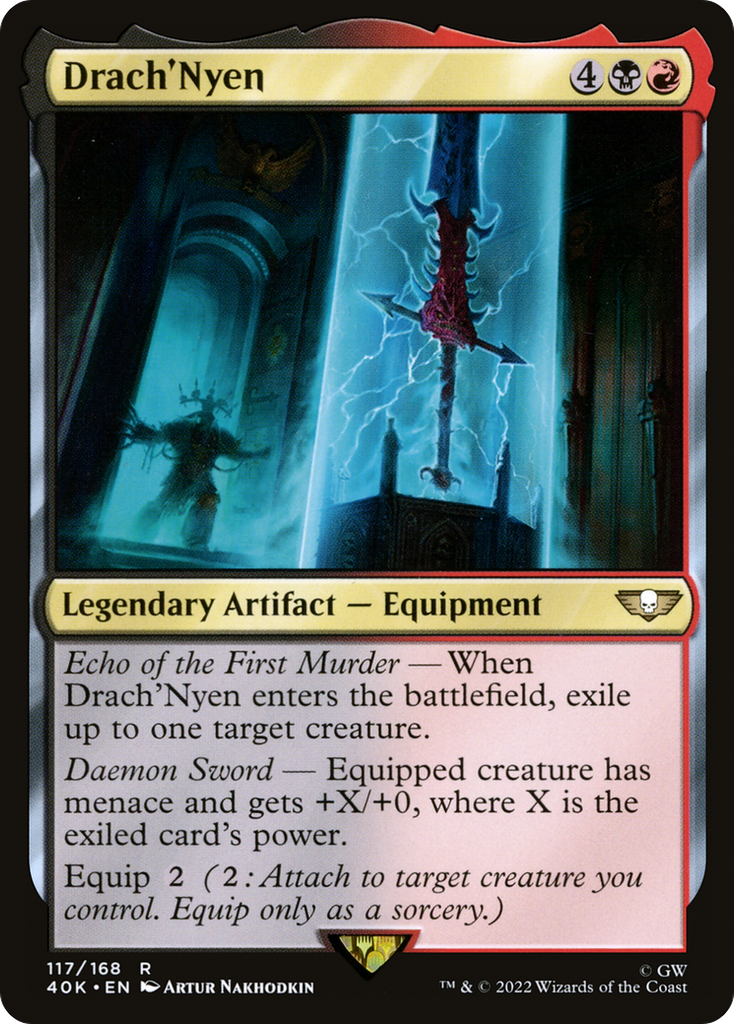 Magic: The Gathering - Drach'Nyen - Warhammer 40000 Commander