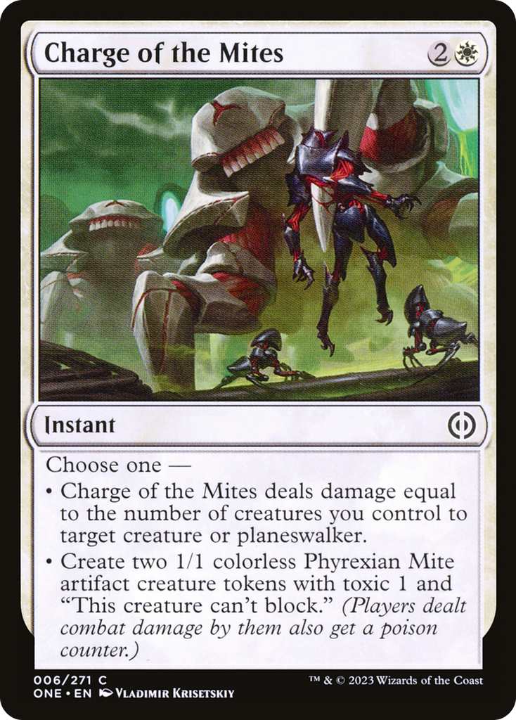 Magic: The Gathering - Charge of the Mites - Phyrexia: All Will Be One