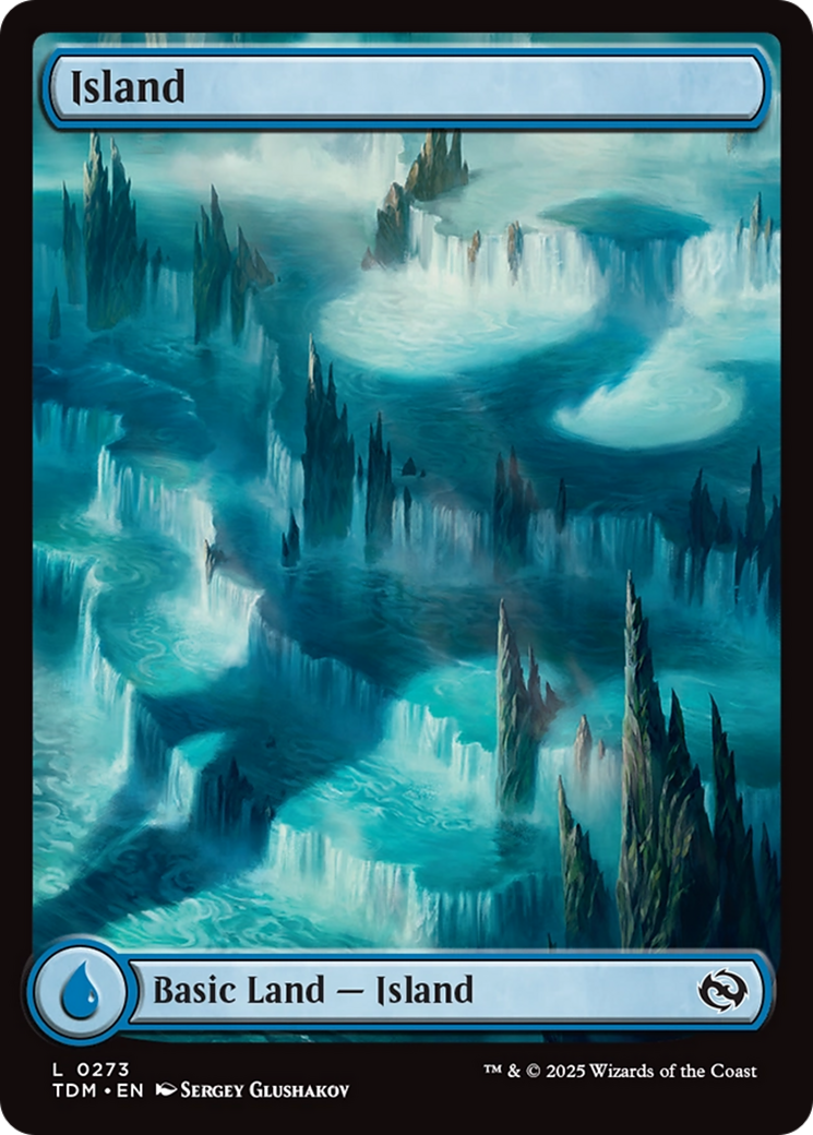 Magic: The Gathering - Island #273 Foil - Tarkir: Dragonstorm
